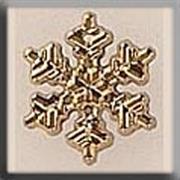 Glass Treasure 12036 Small Snowflake Gold